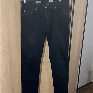 AG Adriano Goldschmied Black THE GRADUATE Men's Jeans